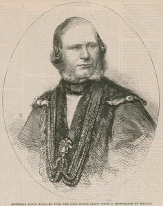 Alderman David Williams Wire, il Lord Mayor eletto da English School