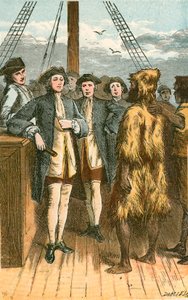 Alexander Selkirk portato a bordo da English School