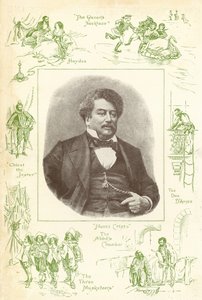 Alexandre Dumas, autore de Il conte di Montecristo da English School