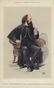 Alfred Tennyson, Poeta Laureato da English School