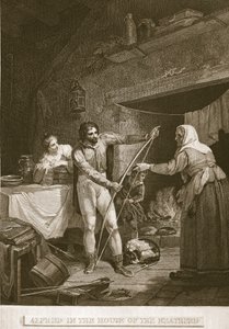Alfredo nella casa del pastore, illustrazione da La storia d
