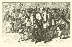 Alfuros di Gilolo, una delle Isole Molucche