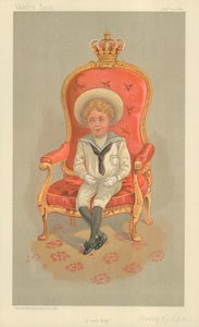 Alfonso VIII, il Re di Spagna, Un re nato, 21 gennaio 1893 da English School