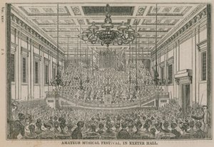 Festival musicale amatoriale a Exeter Hall da English School