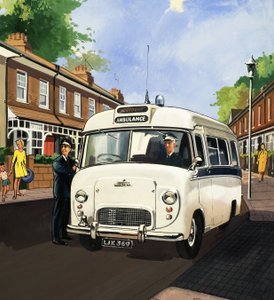 Autista di ambulanza da English School