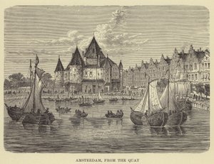 Amsterdam, dal molo da English School