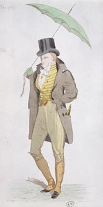 Un dandy inglese, c.1802 da English School