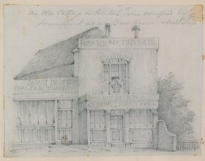 Un vecchio cottage a Kentish Town