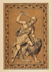 Antica Roma: Fannius e il Leone da English School