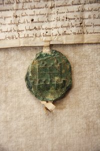 Sigillo antico con un