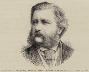 Andrew Barclay Walker, Esquire, Sindaco di Liverpool, Fondatore di una Galleria d
