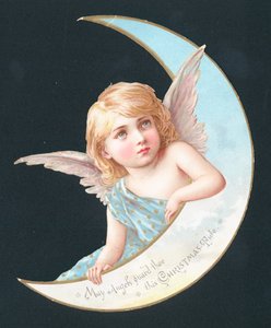 Angelo e luna crescente