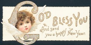 Bambino angelico, Cartolina di Capodanno da English School