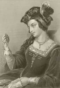 Anna Bolena, seconda moglie di re Enrico VIII da English School