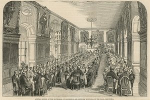 Cena annuale dei governatori degli ospedali Bridewell e Bethlehem