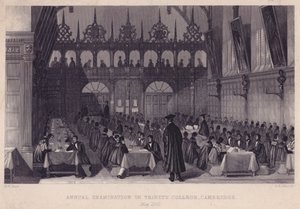 Esame annuale al Trinity College, Cambridge, maggio 1842 da English School