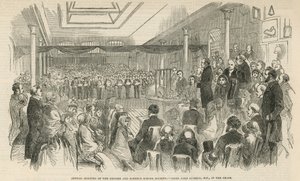 Riunione annuale della Società Britannica e Straniera delle Scuole da English School
