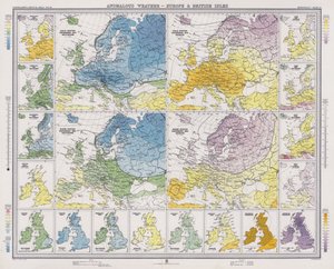 Tempo anomalo, Europa e Isole Britanniche da English School