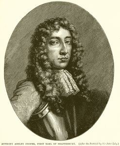 Anthony Ashley Cooper, Primo Conte di Shaftesbury da English School