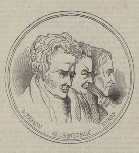 Anti Schiavitù, Clarkson, Wilberforce, Sharp da English School