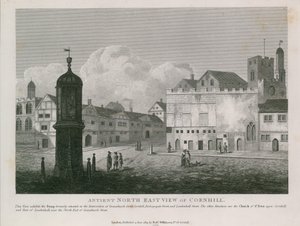 Antica vista nord-est di Cornhill