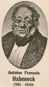 Antoine François Habeneck da English School