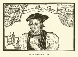 Arcivescovo Laud (incisione) da English School