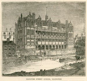 Architettura del London School Board: Hanover Street School, Islington, Londra da English School