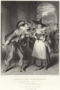 Armado e Jaquenetta, Pene d