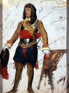 Armatura (c.1615) nel Museo del Louvre, Parigi, c.1850