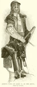 Armatura Indossata da Giacomo II al Boyne da English School