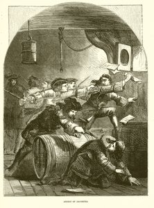 Arresto dei giacobiti da English School