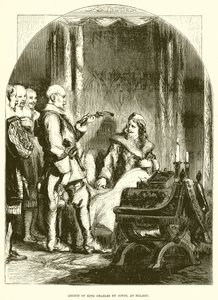 Arresto di Re Carlo da parte di Joyce a Holmby da English School