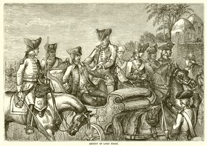 Arresto di Lord Pigot (1776) da English School