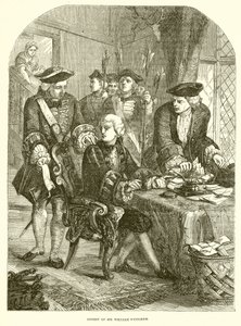 Arresto di Sir William Wyndham da English School