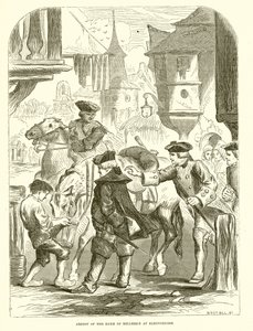 Arresto del duca di Belleisle a Elbingerode da English School