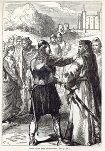 Arresto del Duca di Gloucester, illustrazione da 