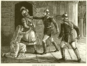 Arresto del Re di Delhi