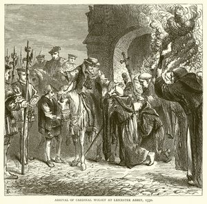 Arrivo del cardinale Wolsey all
