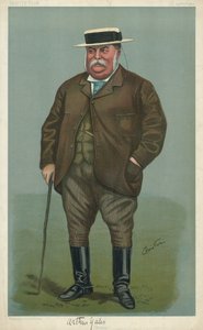 Arthur Yates, Arthur, 11 gennaio 1900, caricatura di Vanity Fair da English School