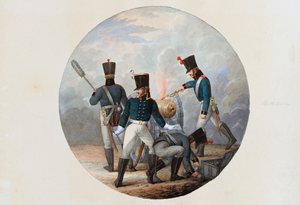 Artiglieria, c.1807 da English School