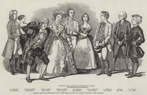 Performance amatoriale degli artisti di "The Heir-at-Law," St James