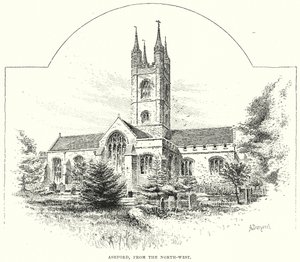 Ashford, da nord-ovest (incisione) da English School