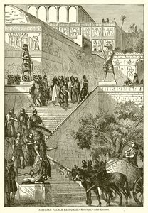Palazzo assiro restaurato. Kovunjik da English School