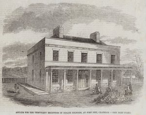 Asilo per la Ricezione Temporanea di Soldati Insani, a Fort Pitt, Chatham da English School