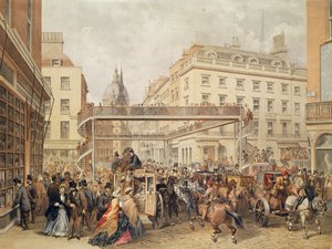 In fondo a Ludgate Hill, Londra da English School