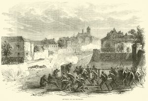 Attacco a Le Bourget, ottobre 1870 da English School