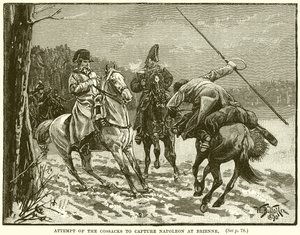 Tentativo dei cosacchi di catturare Napoleone a Brienne da English School