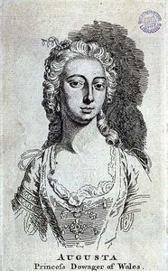 Augusta, principessa vedova del Galles, c.1751