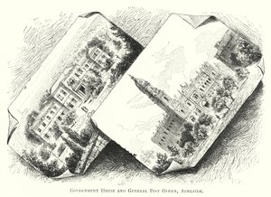 Australia: Government House e Ufficio Postale Generale, Adelaide da English School